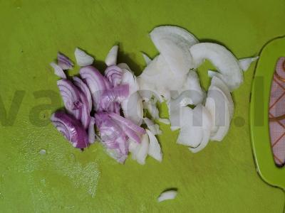 Sultingas šurpa su kiauliena ir daržovėmis katile Žingsnis 2