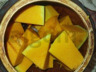 Moliūgų košė su grūdais Žingsnis 1