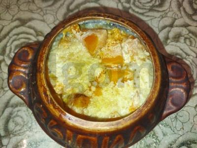 Moliūgų košė su grūdais Žingsnis 5