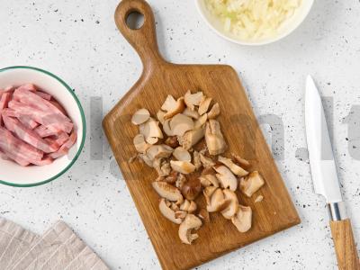 Grybų sriuba su raguolėmis Žingsnis 1