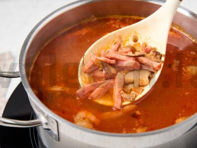 Grybų sriuba su raguolėmis Žingsnis 5