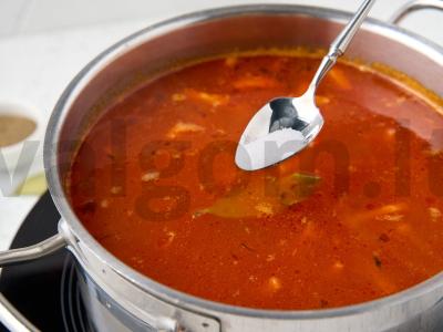 Grybų sriuba su raguolėmis Žingsnis 6