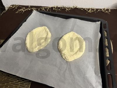 Varškės hachapuri su bekonu ir vyšniniais pomidorais Žingsnis 2