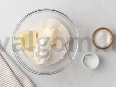 Špinatų pyragas Žingsnis 1