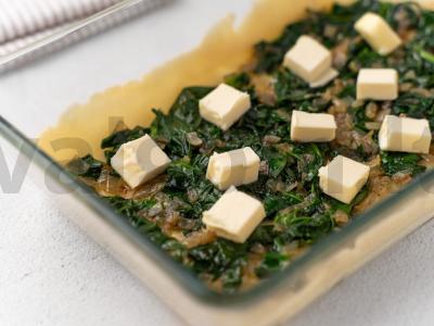 Špinatų pyragas Žingsnis 8