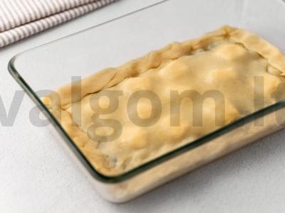 Špinatų pyragas Žingsnis 9