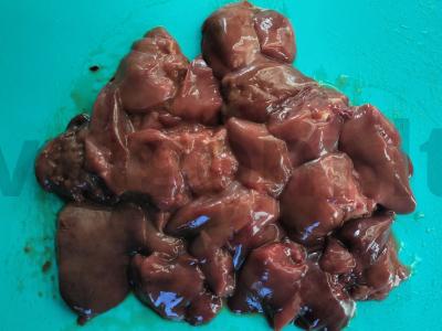 Švelnūs kepenų blynai su daržovėmis Žingsnis 1