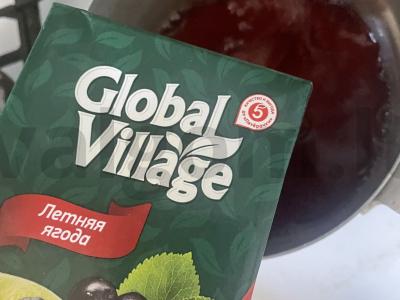 Kokteilis „Rožiniai debesys“ Žingsnis 1