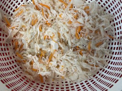 Vinegretas su alyvuogių aliejumi Žingsnis 1