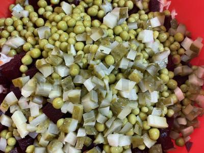 Vinegretas su alyvuogių aliejumi Žingsnis 6