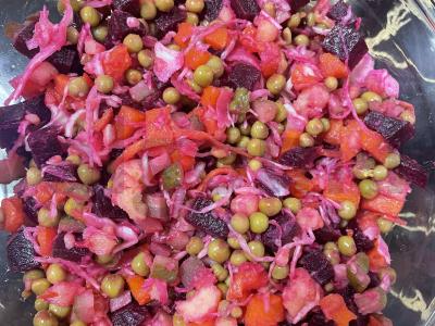 Vinegretas su alyvuogių aliejumi Žingsnis 7