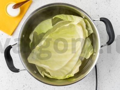 Kopūstai su ryžiais ir grybais Žingsnis 2