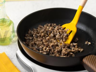 Kopūstai su ryžiais ir grybais Žingsnis 4