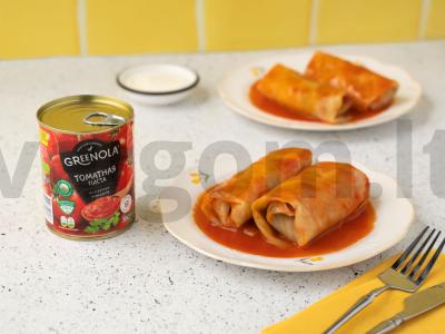 Kopūstai su ryžiais ir grybais pagrindine nuotrauka