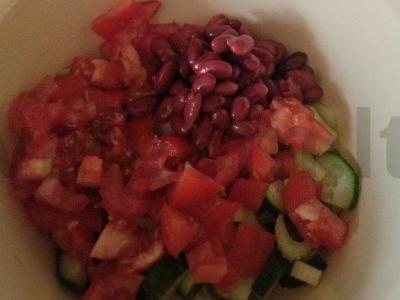 Pupelės su šviežiais daržovėmis ir salierais Žingsnis 5