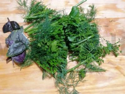 Sūdyti agurkai maišelyje Žingsnis 3