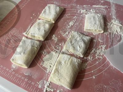 Sluoksniuoti vaniliniai sūrio pyragėliai Žingsnis 5