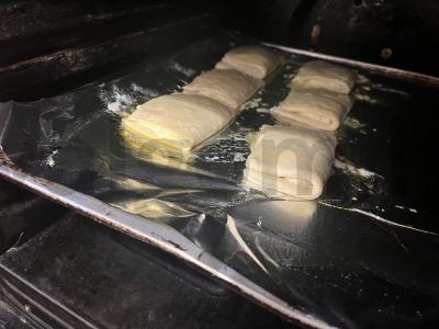 Sluoksniuoti vaniliniai sūrio pyragėliai Žingsnis 7