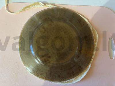 Karameliniai biskvitai tortui Žingsnis 12