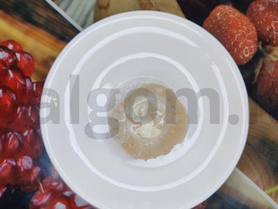 Citrusinė želė su grietine pagrindine nuotrauka