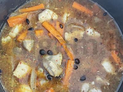 Kiaulienos plovas lėtoje viryklėje Žingsnis 6