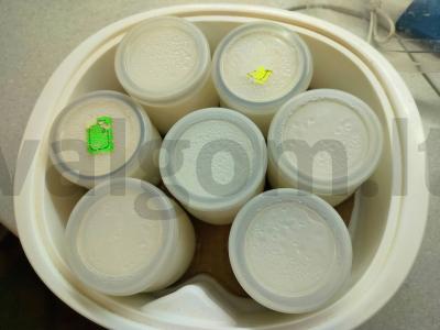 Namų jogurtas su chia ir juodąja serbentu Žingsnis 2