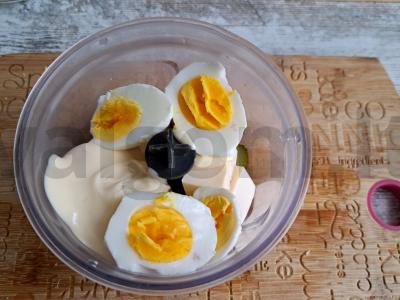 Sumuštiniai su žuvimi ir sūriu Žingsnis 8