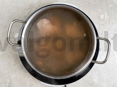 Klasikinis vengriškas guliašas Žingsnis 1