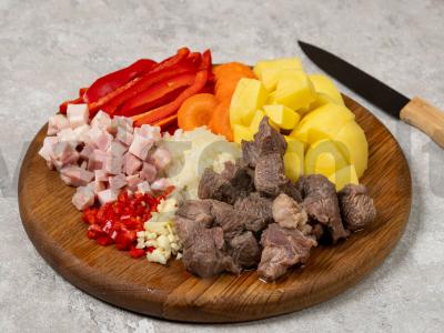 Klasikinis vengriškas guliašas Žingsnis 2