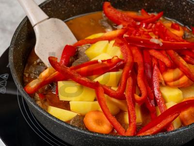 Klasikinis vengriškas guliašas Žingsnis 8