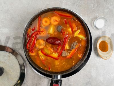 Klasikinis vengriškas guliašas Žingsnis 9