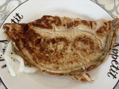 Kiaušinių blynai su itališkais prieskoniais pagrindine nuotrauka