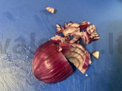 Salotas „Švelni silkė“ Žingsnis 2