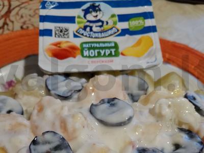 Vaisių desertas „Įdaryta melionas“ Žingsnis 3