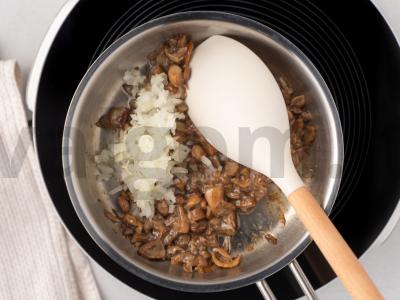 Mėsos vyniotiniai su grybais Žingsnis 4