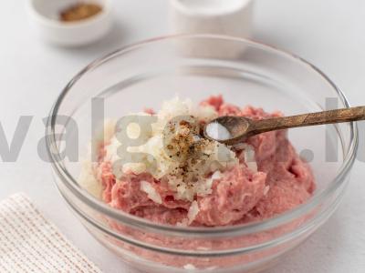 Mėsos vyniotiniai su grybais Žingsnis 6