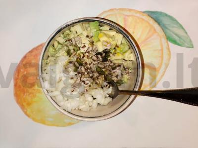 Salotas „Fitness“ su avokadu Žingsnis 6