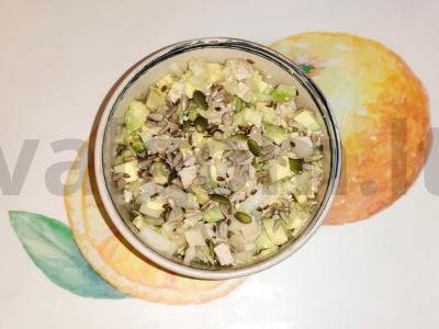 Salotas „Fitness“ su avokadu pagrindine nuotrauka