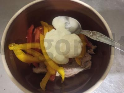 Salotas „Vasaros svajonės“ Žingsnis 2