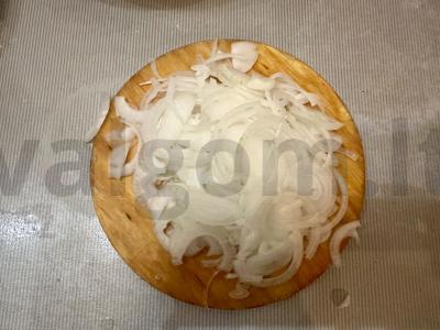 Aštrūs baklažanai su pupelėmis Žingsnis 2