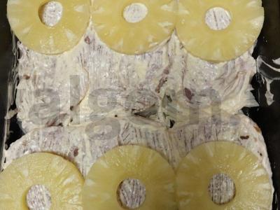 Kiaulienos šnicelis su ananasu Žingsnis 5