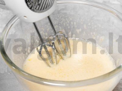 Tortas „Pancho“ su vyšniomis Žingsnis 1