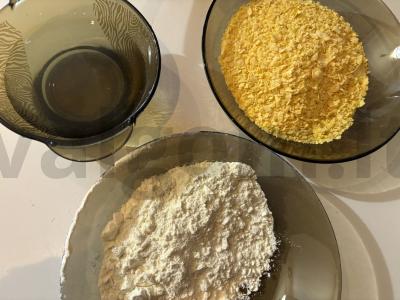 Vištienos meatballs su kmynais Žingsnis 5