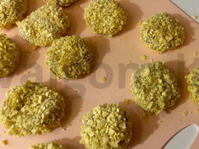 Vištienos meatballs su kmynais Žingsnis 8