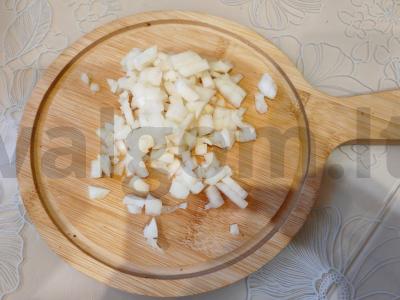 Funchosa pagal korėjietišką receptą su jūros gėrybėmis Žingsnis 3