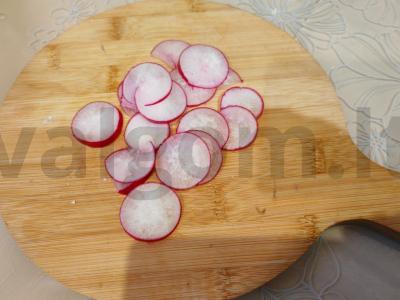 Funchosa pagal korėjietišką receptą su jūros gėrybėmis Žingsnis 6