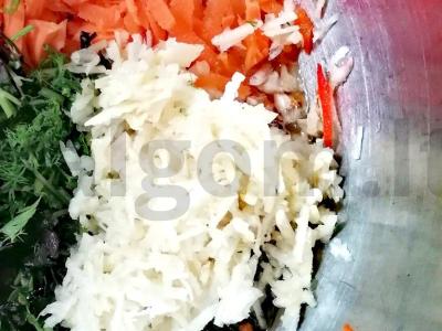 Žalios pomidorų užkandis Žingsnis 4