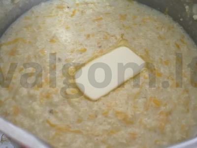 Pšenių košė su moliūgu Žingsnis 5