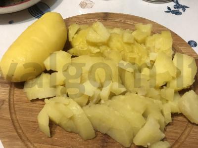 Olivjė su alyvuogėmis ir dešra Žingsnis 2