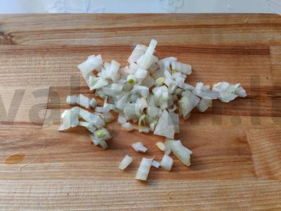 Mėsos apkepas po sūrio šydu Žingsnis 5